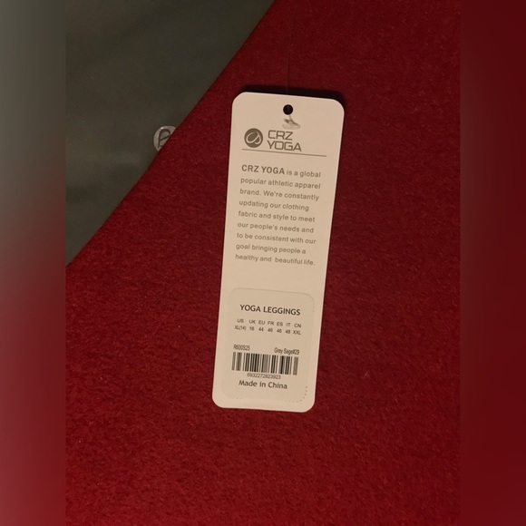 NWT CRZ YOGA High Waisted Tummy Control Leggings - Picture 10 of 16